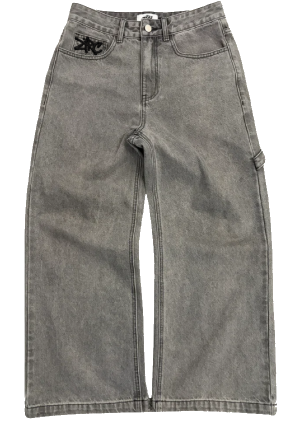PRE-ORDER | BAGGY GREY JEANS