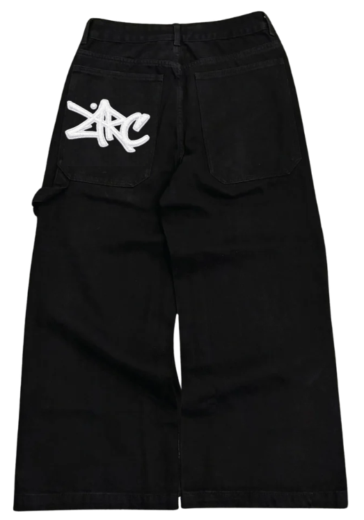 PRE-ORDER | BAGGY BLACK JEANS